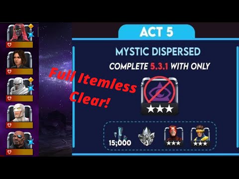 Carina's Challenges: "Mystic Dispersed" Full Itemless clear.