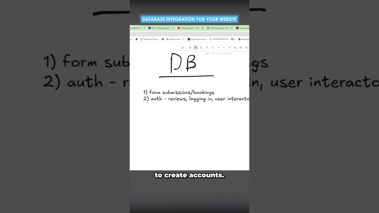 Database Integration for Your Programmatic Website  #ai #webdevelopment