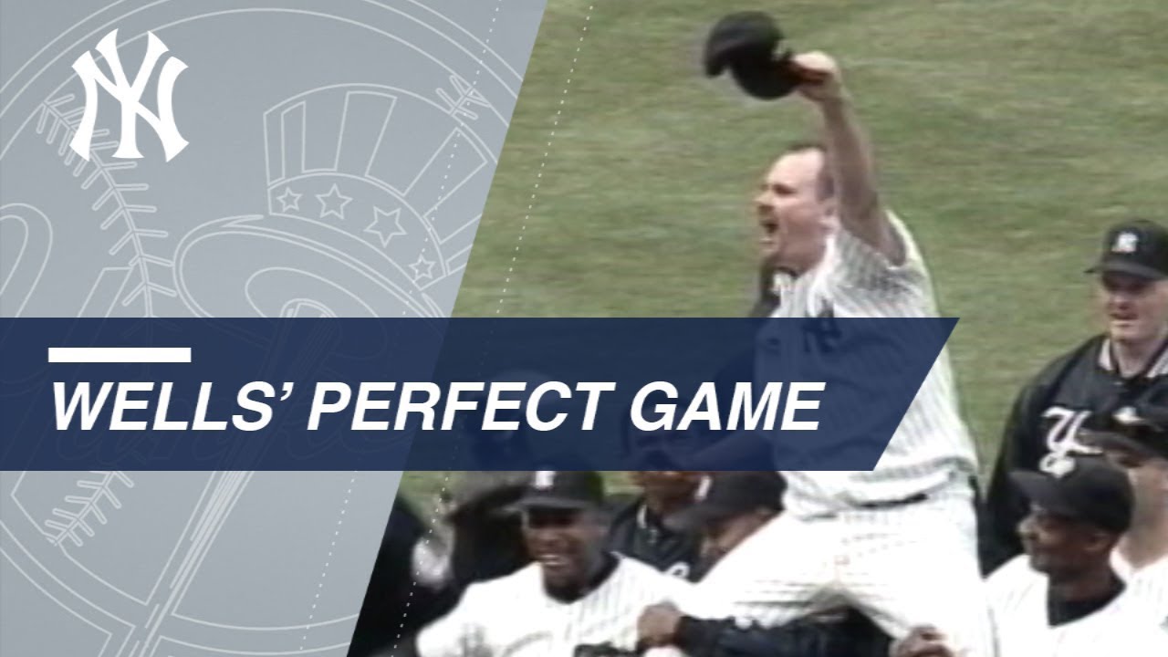 Watch all 27 outs of David Wells' perfect game