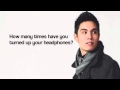 Sam Tsui - Wherever you are (lyrics) 