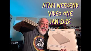 Atari Weekend - Video #1 - January 2026 - Unboxings - Chat - Step By Step Assembling - SX212 Modem