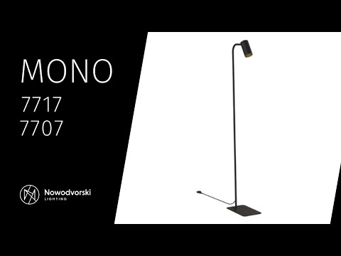 Торшер Nowodvorski 7707 Mono GU10 1x10W IP20 Bl