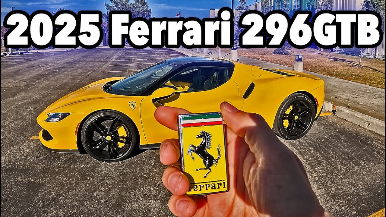 HOW TO DRIVE THE NEW 2025 FERRARI 296 GTB