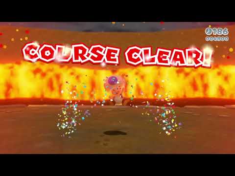 Super Mario 3D World [Switch] 4-A Itemless Speedrun - Time: 14 (Tied WR)