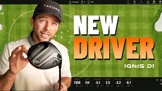 TrackMan testing the IGNIS D1