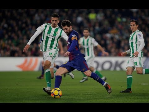 Lionel Messi vs Real Betis (Away) 21st of January, 2018 - 1080p