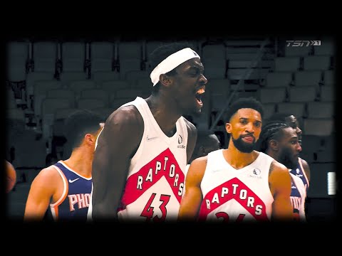 Pascal Siakam SPIN Move AND-1 | RAPTORS vs SUNS | Jan 11, 2022 | 21-22 Season