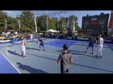 FIBA 3x3 U18 Europe Cup 2018 Qualifiers: Belarus VS. Czech Republic (Szolnok, Hungary; 04-08-2018)