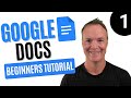 How To Use Google Docs Beginners Tutorial