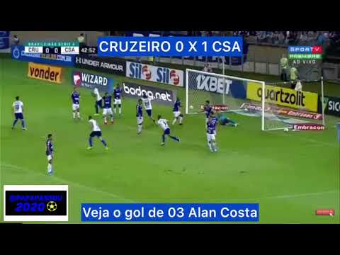Cruzeiro 0x1 CSA série A 2019 narração Wellingto Martins rádio CBN maceio