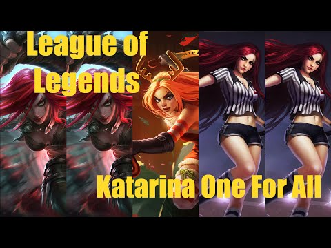 League of Legends Katarina One For All Montage (Vs. Jhin) Patch 6.18