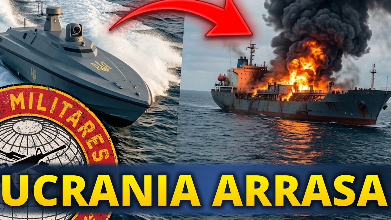 🟠265º ¡Ucrania ATACA 141 buques RUSOS en el mar Negro y en el mar de Azov!