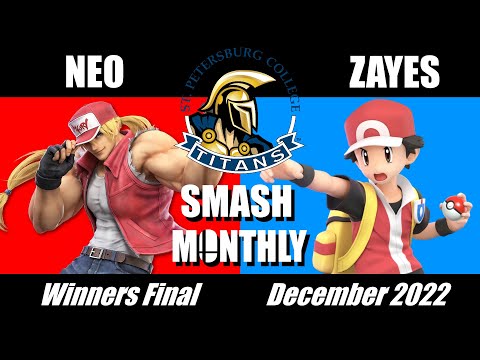 Neo(Terry) vs Zayes(Pokemon Trainer) Winner's Finals SPC Smash Monthly - December 2022