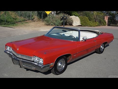 1972 Buick Centurion Video Review Convertible 455 V8 ~ WildCat Delta 88