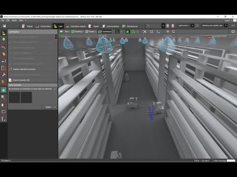 Control system for warehouse
