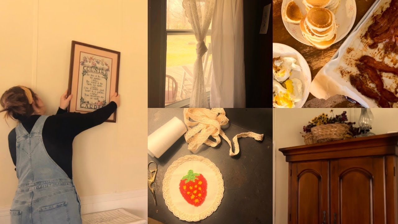 Country Breakfast, Taking Down Christmas, Cozy Sundays