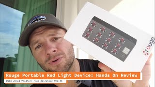 Rouge Mini (Nano) Portable LED Red Light Therapy: Hands on Review