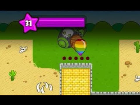 Bloon Monkey City Mobile - Top Edge Map - no Live lost/no Supply drop - Level city 31