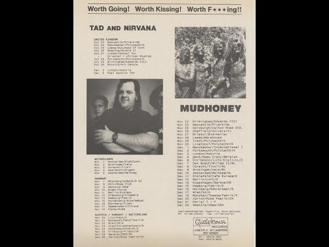 Nirvana, Fabrik, Hamburg, West Germany, 11/13/89