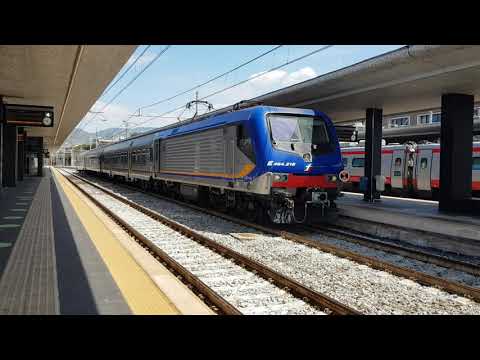 Treno Regionale+Locomotore E464.216 Regionale 21794 Reggio di Calabria Centrale-Melito di P.S.