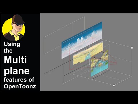 Using multi planes in OpenToonz - an OpenToonz Tutorial