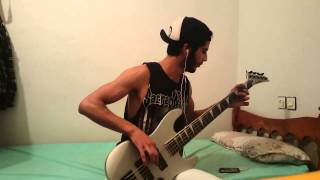 Havok - Morbid symmetry (BASS COVER)