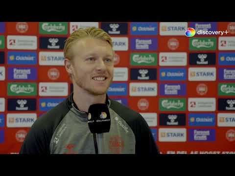 Simon Kjær interview before Denmark - Faroe Islands