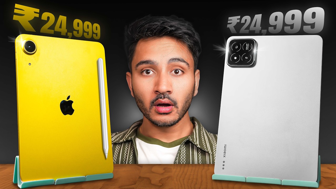 ₹25,000 Apple iPad 11 vs ₹25,000 Best Android Tablet