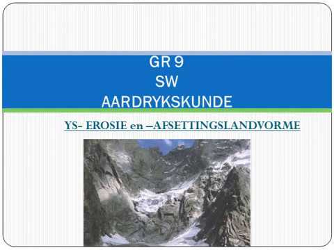 GEOGRAFIE GRAAD 9: 08 Junie 2020 - periode 6 (08096)