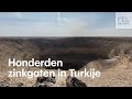 Honderden zinkgaten in Turkije: 'Grond kan zo onder je voeten verdwijnen'