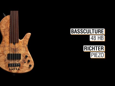 Bassculture 48 HB + Richter Piezo - Sputnik 5p-26 Fretless