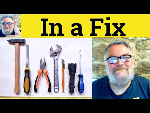 🔵 In a Fix Meaning - In a Fix Definition - In a Fix Defined - In a Fix Examples - In a Fix - Vocab