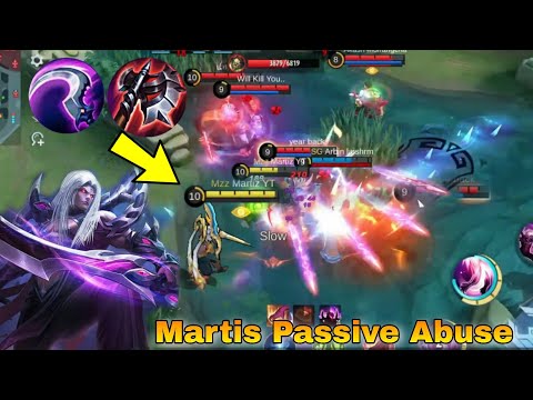 MARTIS BEST BUILD IN LEGEND MYTHIC TO MYTHICAL GLORY RANK UP⬆️ | OVERPOWERED ONE SHOT BUILD!