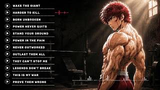 NO EXCUSES - PROVE THEM WRONG ⚔️🔥 |  Rap Rock Workout Music | Phonk Gym Beats
