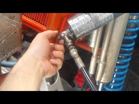 Coilover and bypass shock re-gassing