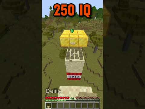 Deiiic Shorts - How To Escape Minecraft Traps At Every IQ (World's Smallest Violin) #shorts