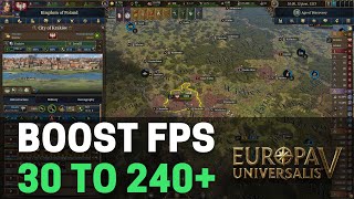Europa Universalis V - Le migliori impostazioni per PC per aumentare FPS, visibilità e sbloccare FPS
