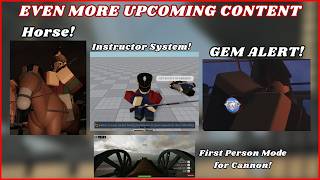 Even more Upcoming Content in the next updates - Guts & Blackpowder Sneak Peek