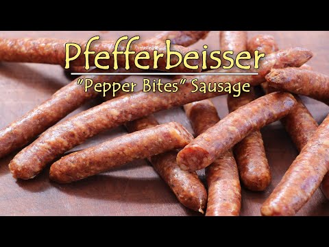 Pfefferbeiser - German "Pepper Bites" Sausage | Celebrate Sausage S04E20