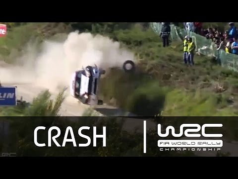 WRC - Vodafone Rally de Portugal 2015: Ketomaa CRASH