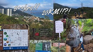 6++ HOURS 20KM!!! HIKE TRAIL of ROMANCE - BIGGEST WATERFALL | Maluan Mountain Country Park