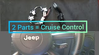 DIY Cruise Control install Wrangler JK.