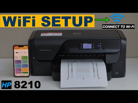 Thumbnail for HP OfficeJet Pro 8210 Wi-Fi Setup