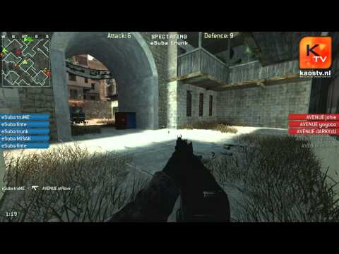 [CoD4] AVENUE vs eSuba Map2 - Fasthost Power Tournament