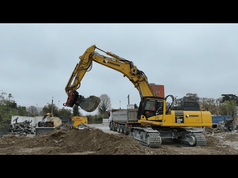PC490HRD K100 -  Abbruchbaustellen in der Schweiz