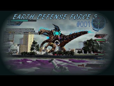 EDF 5 #001-Sie sind zurück aber wir auch !! / Let's Play Earth Defense Force 5 Ps4