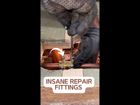 2 Insane repair fittings when you have a leak in a water pipe