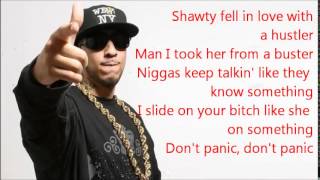 French Montana Don&#39;t Panic Lyrics by aymeen james