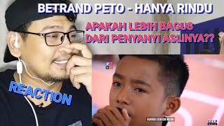 Download lagu BETRAND PETO - HANYA RINDU(ANDMESH KAMALENG) COVER LEBIH BAGUS DARI PENYANYI ASLINYA??| REACTION mp3