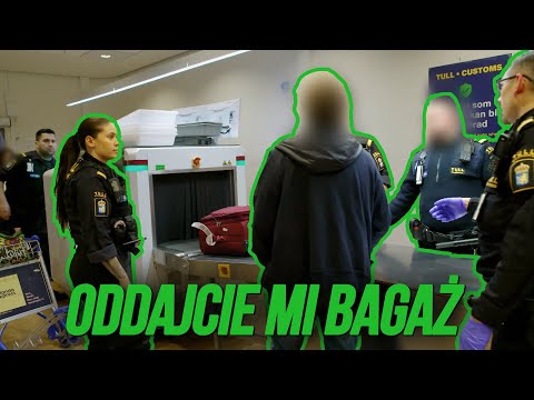 Podróżny wściekł się, gdy został wytypowany do kontroli! | Celnicy na straży Szwecji